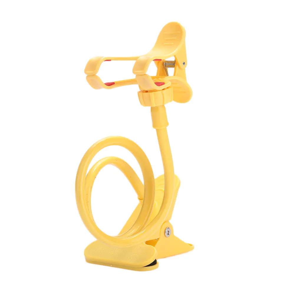 Phone Stand Clip Holder Premium Quality Phone Holder Desktop Automobile with Long Arm ABS Flexible Bracket