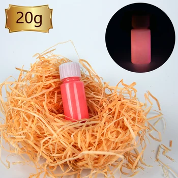 

20g Red Luminous Paints Glow in the Dark Fluorescent Paint for Party Nail Decoration Art Supplies Pho