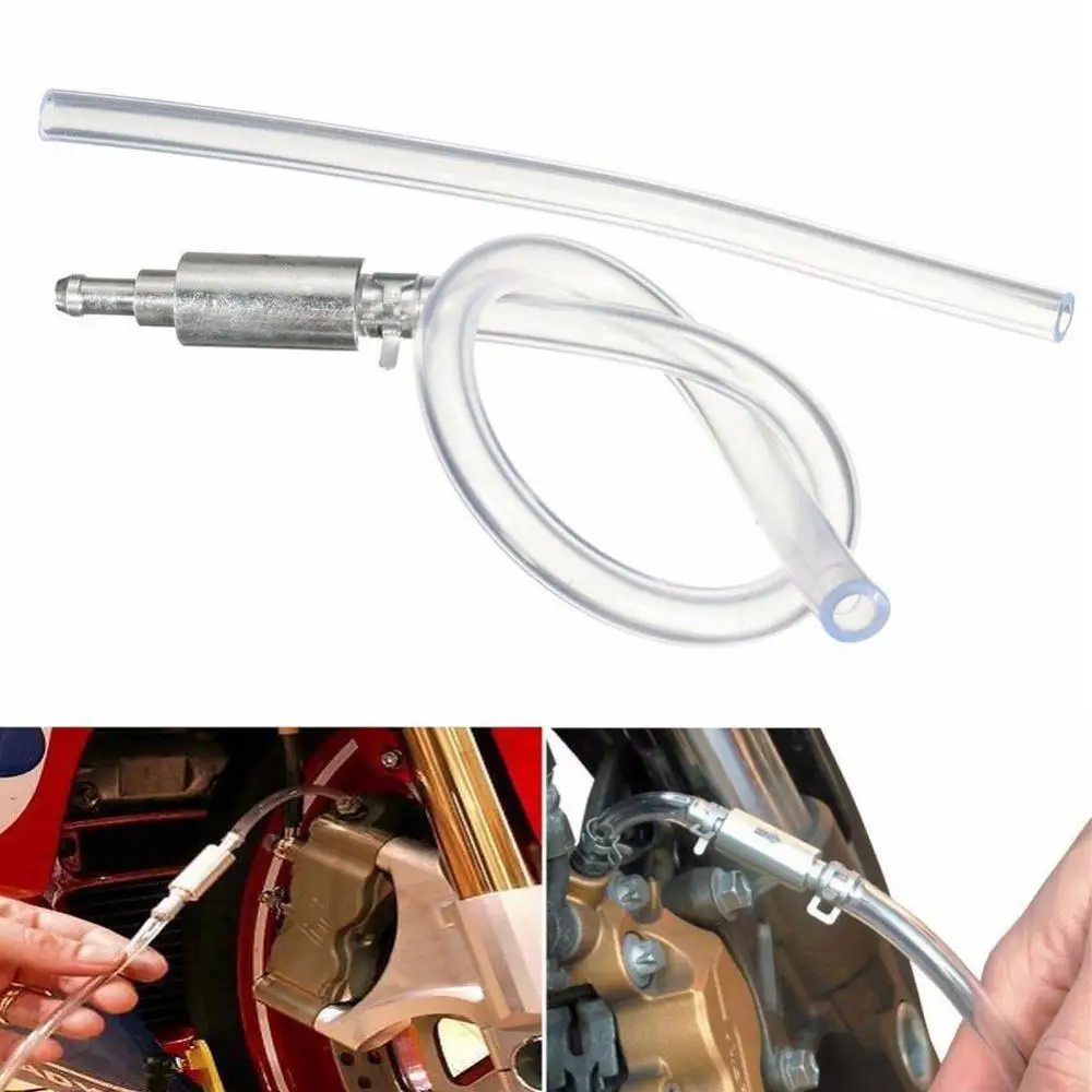 Hydraulic Brake Bleeder CNC Billet Aluminum One Way Valve Check Siphon Tool