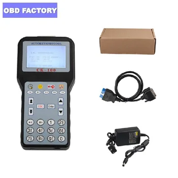 

CK100 Auto Key Programmer Immobilizer Transponder Latest V99.99 Works Multi-Cars CK 100 No Tokens CK-100 Newest of SBB