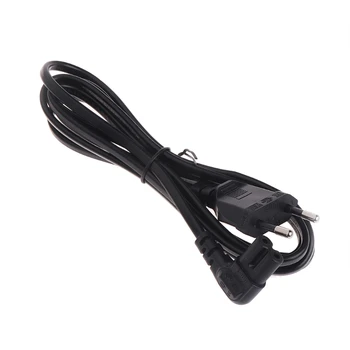 

1/2/3/5m 2 Pin Euro Plug to Right Angle Turn Left Figure 8 C7 Plug Power Cable R9JF