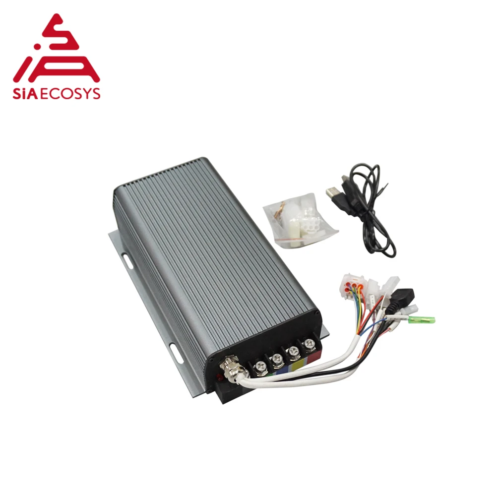 Мотор QS 10 дюймов 4000 Вт 205 V3 72 в 85 км/ч BLDC комплекты с контроллером SVMC72200 для