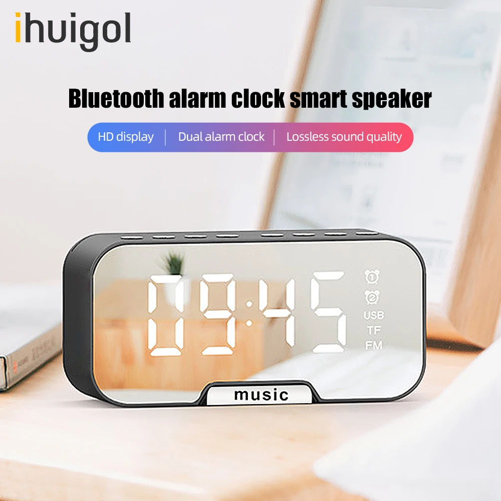 Ihuigol многофункциональная беспроводная bluetooth колонка портативная светодиодный