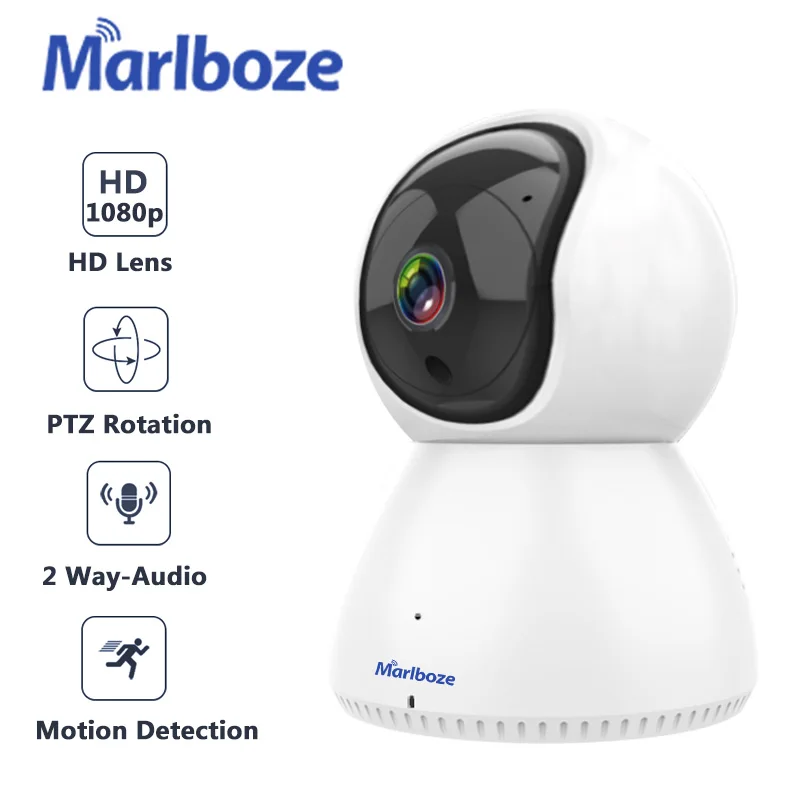 Marlboze 1080P wifi наружная ip камера Yoosee управление приложением 2MP HD пули черная