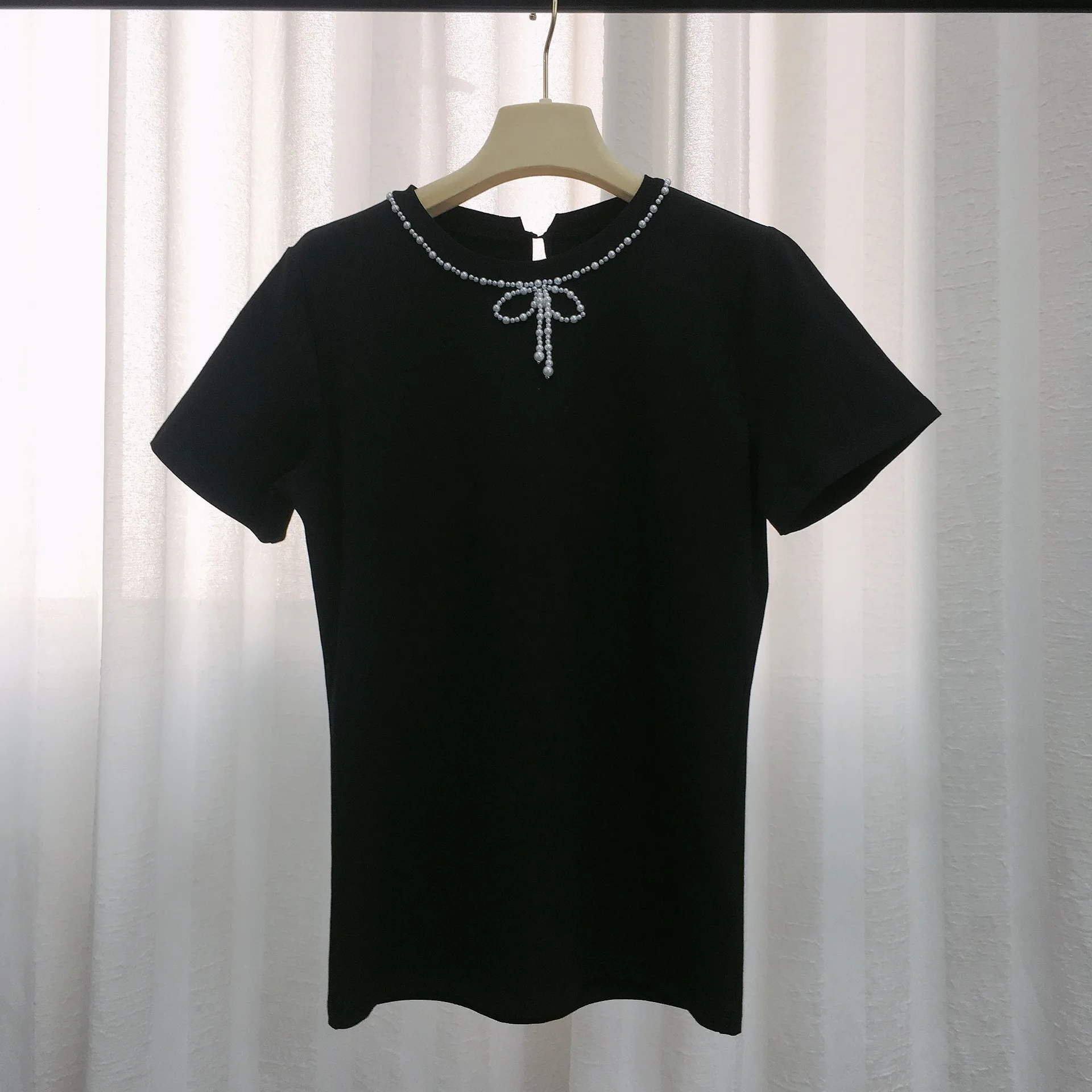 Pearl Shirt Women | New Bow Womens Shirt | Pearl Summer
