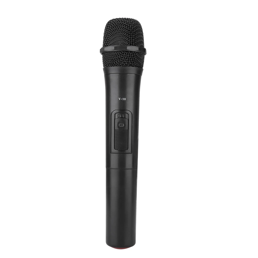 SOONHUA UHF Wireless Handheld Microphone Audio Amplifier Universal Microphones With USB Receiver For Karaoke Church Performance usb microphone