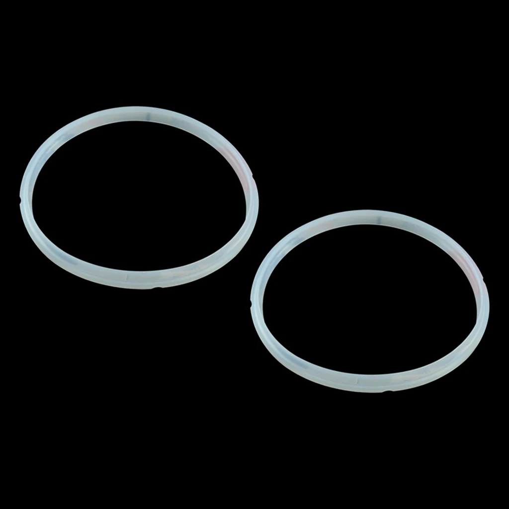 2x Silicone Sealing Rings Replacement 5L/6L Pressure Cooker Universal New