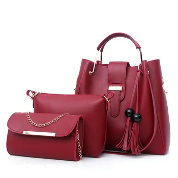 

New Style Mother and Child Bag Shoulder Bag Handbag Fashion Three Piece Messenger Bag Hot Sale Women's Bag