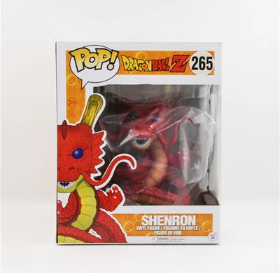 FUNKO POP Dragon Ball Z Earth God Dragon POP Hand Q version кукла модель Большая Золотая Виниловая фигурка Коллекционная модель с коробкой