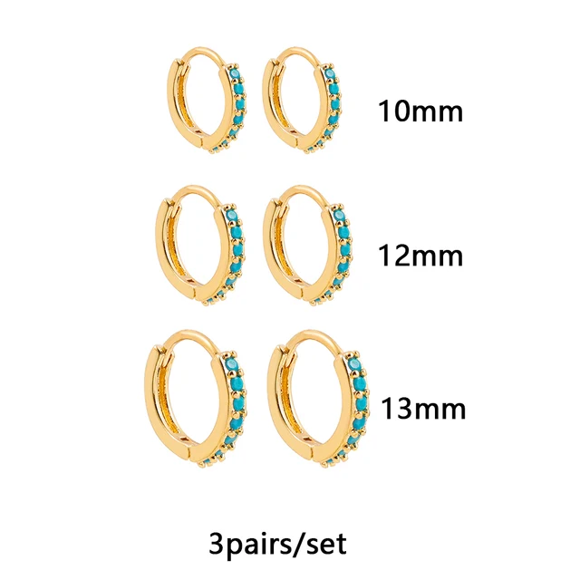 Gold Silver Color Stainless Steel Hoop Earrings for Women Small Simple Round Circle Huggies Ear Rings Steampunk Accessories 21714-1