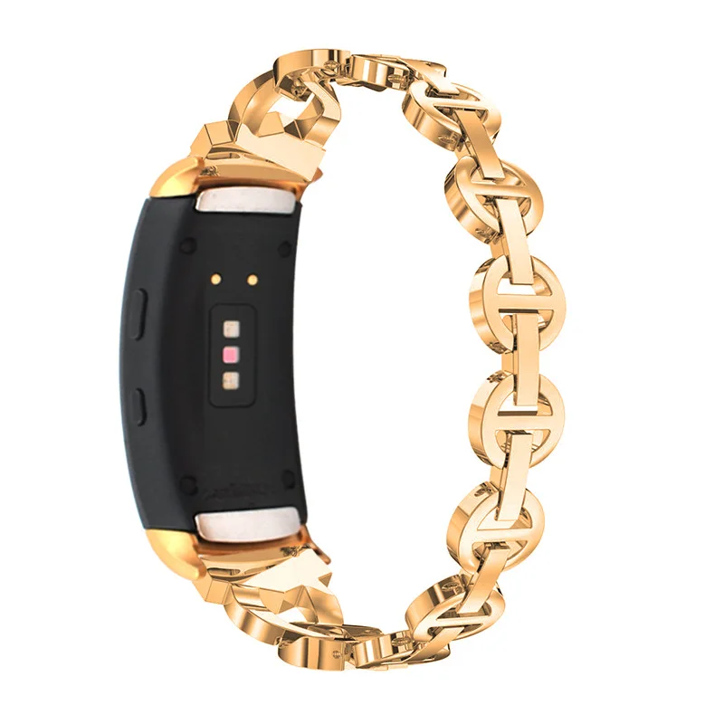 Color1 2в1 ремешок из нержавеющей стали для samsung gear Fit 2 Pro usb зарядный кабель-браслет для gear Fit 2 Pro Fit2 Pro ремешок - Цвет: Color1
