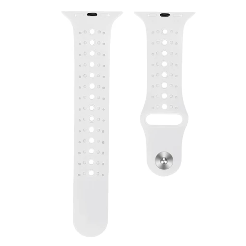 Ремешок для apple watch band 4 5 3 44 мм 40 мм iwatch band 3 2 correa 42 мм 38 мм спортивный силиконовый браслет ремень apple watch аксессуары - Цвет ремешка: white