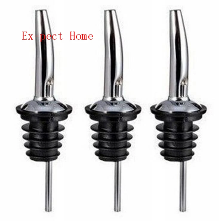 

2000PCS Stainless Steel Liquor Spirit Wine Pourer Flow Wine Bottle Pour Spout Stopper DHL Fedex Free shipping