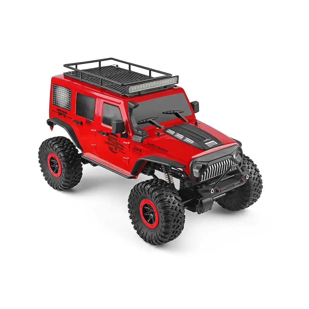 Wltoys 104311 1/10 2,4G 4WD Rc автомобиль Рок Гусеничный восхождение автомобиля w/светодиодный светильник RTR модель