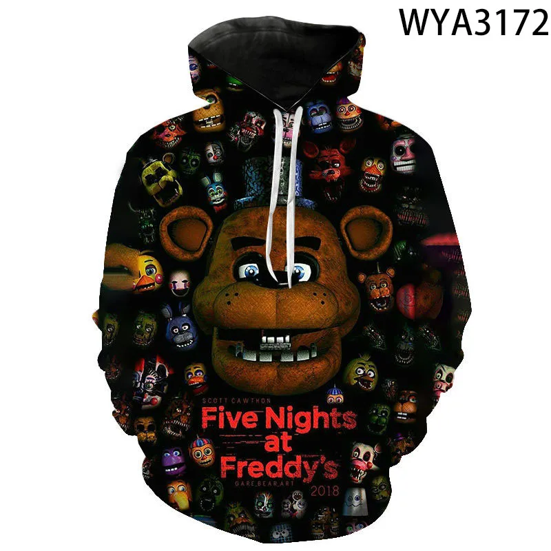 3D Printed Fnaf Hoodies Boy Girl Kids Pullover Hooded Casual Men Women Children Sweatshirts Pullover Streetwear Fashion Jacket 3D Printed Fnaf Hoodies Boy Girl Kids Pullover Hooded Casual Men Women Children Sweatshirts Pullover Streetwear Fashion Jacket