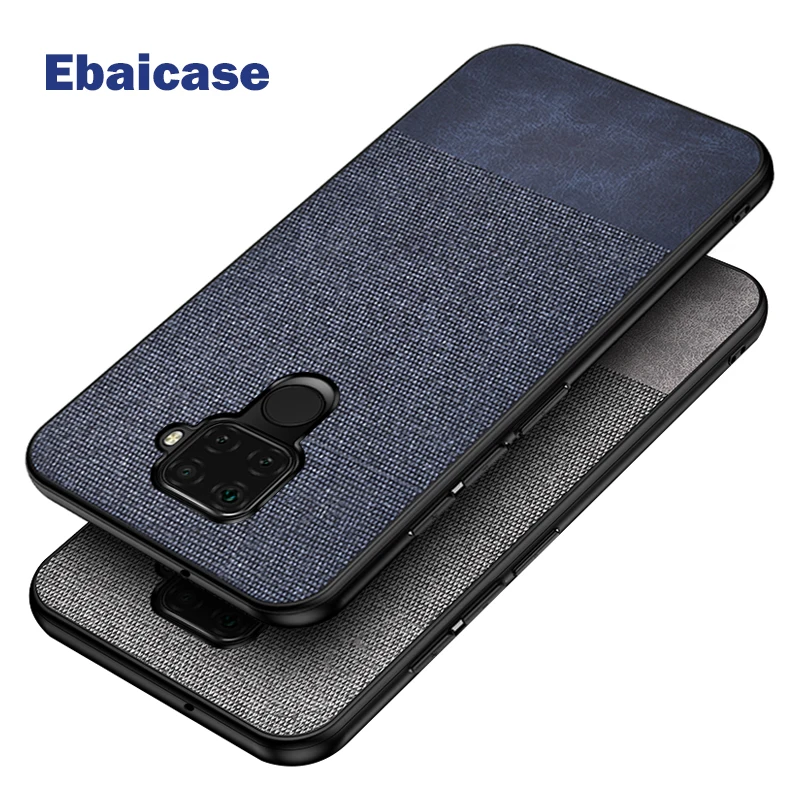 

For Huawei Mate 30 Lite Case Shockproof Cloth Fabric Case for Huawei P30 P20 Lite Pro Mate 20 30 Lite Pro Case P Smart 2019 Case