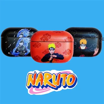 

Japan anime Naruto wireless Bluetooth Earphone Case For Apple Airpods Pro 3 2 1 Funny Cute Cartoon Silicon Headphone Soft Cover