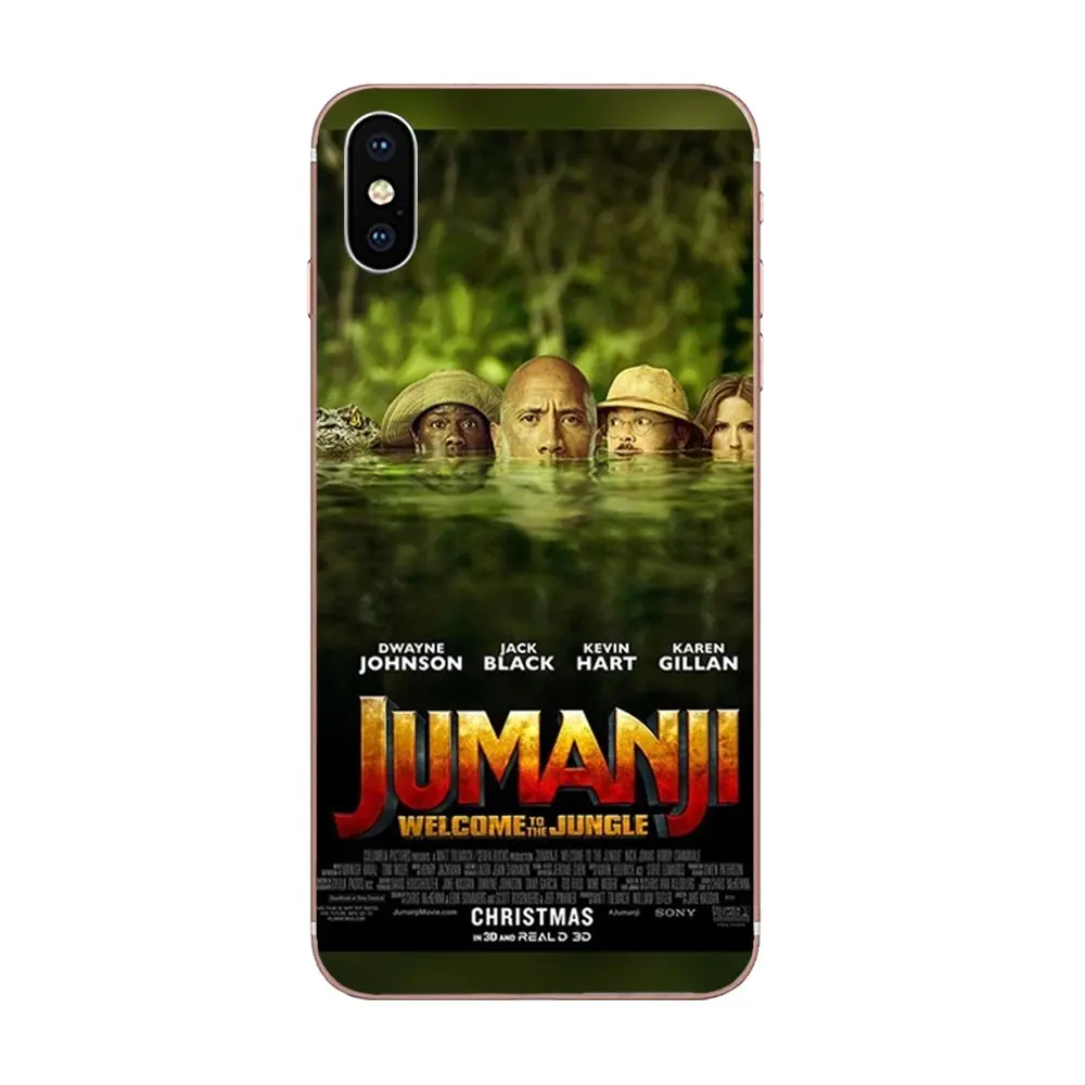 Джуманджи Добро пожаловать в джунгли для Huawei Honor 4C 5A 5C 5X6 6A 6X7 7A 7C 7X8 8C 8S 9 10 10i 20 20i Lite рro корпус под плетенную сумку - Цвет: as picture