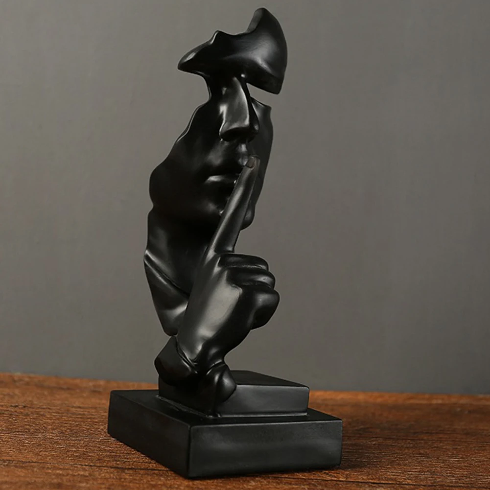 New abstract statue modern art statue with base resin mute gold sculpture figurine doll crafts office home decoration статуэтки New abstract statue modern art statue with base resin mute gold sculpture figurine doll crafts office home decoration статуэтки