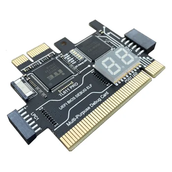 

TL611 PRO Debug Card Desktop PCI Motherboard PCI E Notebook Diagnostic Card Test LPC DEBUG