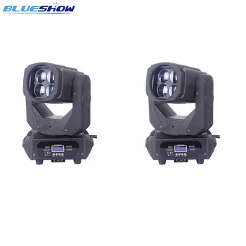 

no tax custom 2pcs/lot, Super Beam 4x25w LED Moving Head Light RGBW 4in1 dmx led lights wash Stage Lighting club dj disco