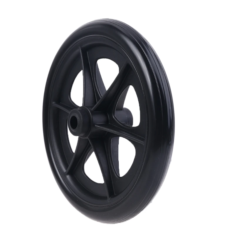 Rodas de cadeira com 2 peças, rolos pequenos para cadeira com rodas de 8"-1