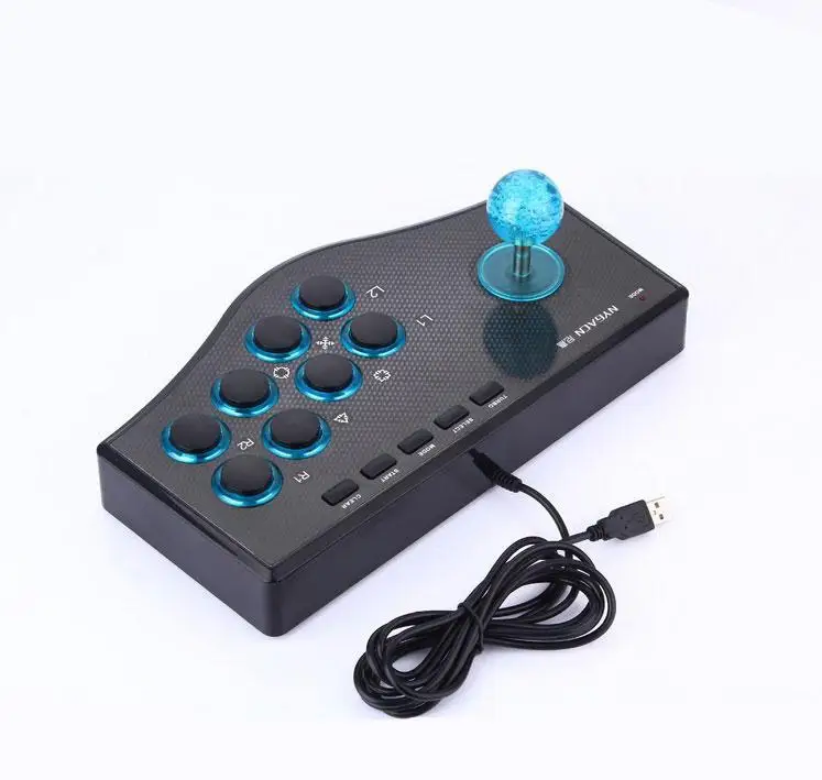 Retro Game Rocker Controller Usb Joystick Smart Tv Builtin Vibrator