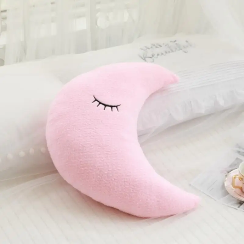 New Stuffed Cloud Moon Star Raindrop Plush Pillow Soft Cushion Cloud Stuffed Plush Toys For Children Baby Kids Pillow Girl Gift