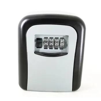 

Outdoor Wall Mounted Key Storage Box with Spare Key Organizer Box Organizer Metal Secret Safe Box