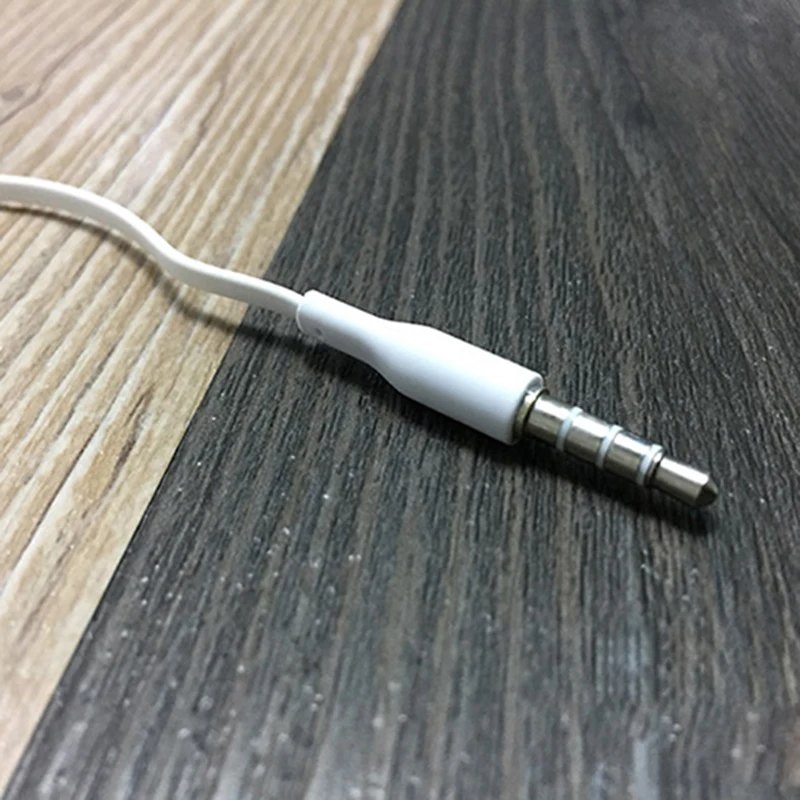 3.5mm Jack Headset Earphone Mic Remote Volume Control For Samsung Galaxy Handsfree Headphone Earbuds Portable Audio Accessories