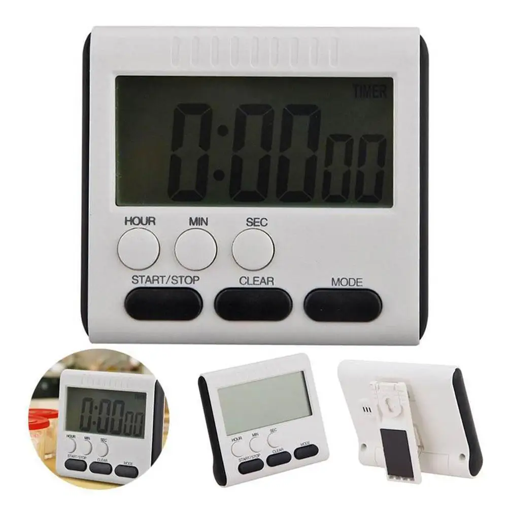 

Kitchen Timer Alarm Clock Multifunctional Home Cooking Kitchen Timer Food Cook Countdown Tools Clock Practical Supplies Ala R3L2