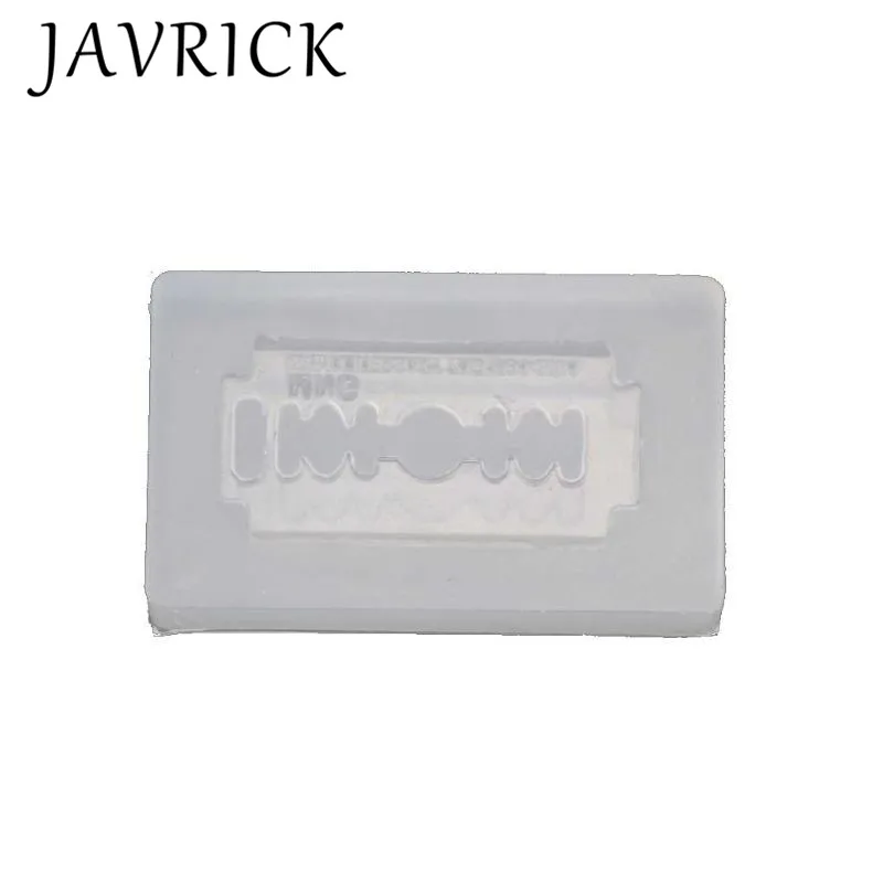 

DIY Razor Blade Shape Earrings Pendant Resin Silicone Mold Jewelry Making Tools