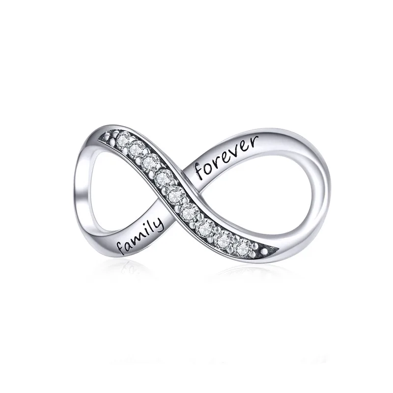 Браслет Pandora, серебро 925,, CZ, папайя, собака, следы, кости, зубы, бусины, S925 Glof, навсегда, любовь, свадьба, сердце, подвески - Цвет: aas1146