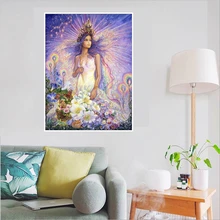 

DIY 5D Diamond Painting People Series Kit Lovely Full Drill Square Embroidery Mosaic Art Picture Of Rhinestones Home Decor Gifts