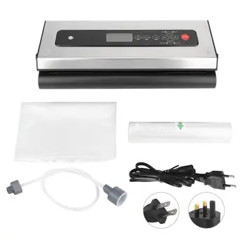 

EU/US/UK Plug Household Vacuum Sealer Food Sealer Vacuum Packaging Sealing Machine with Scale