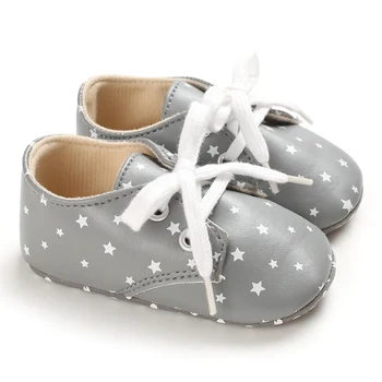 

Newborn Infant First Walkers Toddler Casual Sport Baby Boy Girl Star Print Comfortable Breathable Soft Cotton Anti-Slip Sneaker