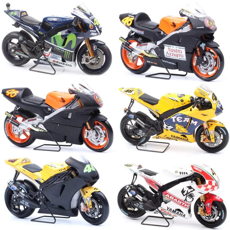 Модель мотоцикла 1:18 LEO46 Yamaha Ducati Honda Apulia MOTO игрушки для подарка на день рождения