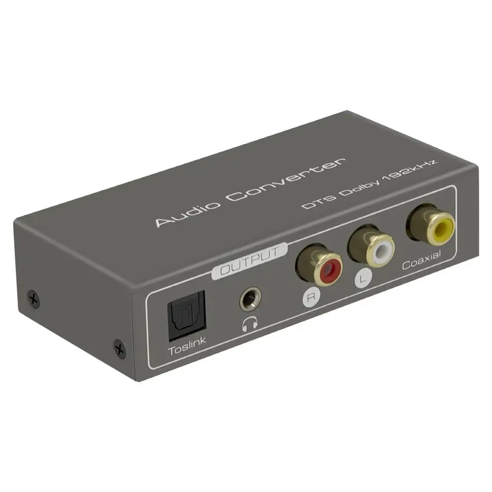 Многофункциональный аудио конвертер, HDMI ARC коаксиальный волоконно-оптический аудио конвертер цифровой аналоговый для ТВ приставка проектор 3,5 мм