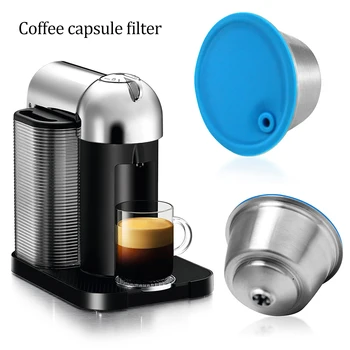 

Coffee Capsules Recharge able Dolce gusto Coffee Capsules for Coffee Stainless Steel Reusable Machine Refillable Filter