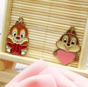 

100Pcs Cartoon anime DIY Metal Charms Pendants Earrings Jewelry Making WQ-285