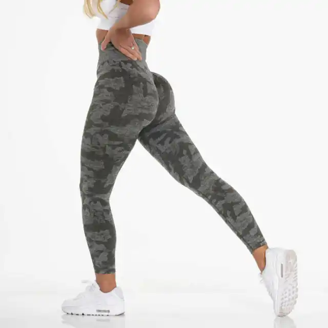 Camo Workout Capri Leggings