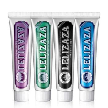 

4pcs/set Tartar Clean Fresh Breath Teeth Whitening Toothpaste Activated Charcoal Baking Soda Remove Tooth Stains Toothpaste 1