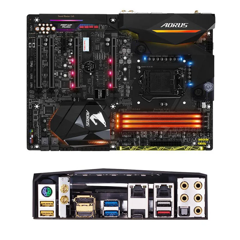 Материнская плата для компьютера Gigabyte GA AORUS Z270X-Gaming 8 USB3.0 M.2 Nvme SSD LGA 1151 DDR4 Z270 |