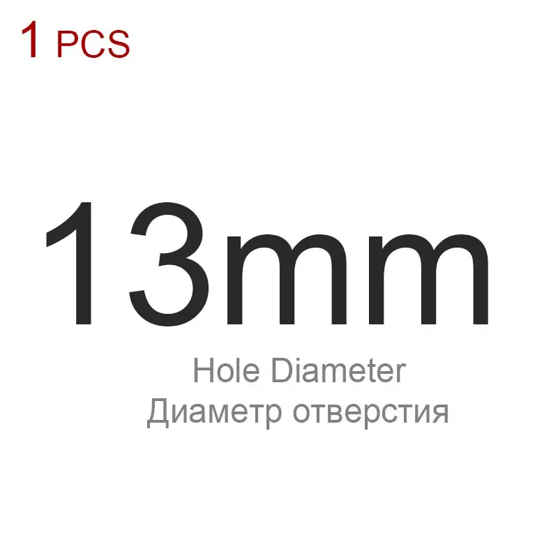 1-40 мм Размер Кожа ремесло дырокол инструмент, DIY кожевенное ремесло Дырокол Толстая сталь ремесленный круглый пояс бумага одежда из полотна Пробивка - Цвет: 13mm 1pcs