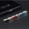 Type-C Charger Port Dust Plug Type C Cable Interface Protector for xiaomi mi5 mi6 one plus 2 huawei P9 P10 type-C Mobile phones
