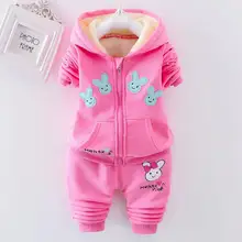 baby girls clothes sets cartoon rabbit hoodies newborns set for girl outfit toddler infant children clothing sport suit