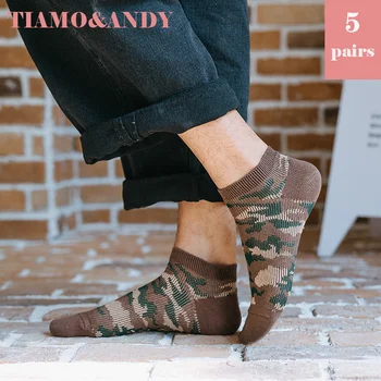 

New Arrival combed cotton socks men fashion Non-slip MR ship invisible MEN'S socks boat 5 pairs=10 pcs EU 39-43 man boys Quality
