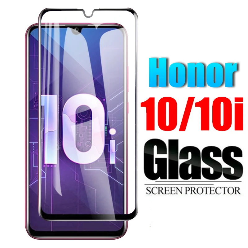 

Protective Glass on the Honor 10i Tempered Glass For Huawei Honer 10i 10 lite 10 Light Honor10i HRY LX1T Safety Screen Protector