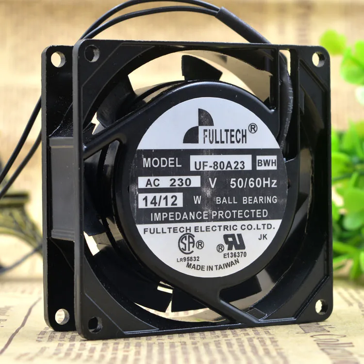 UF-80A23BWH AC230V 8 см 8038 защиты электродвигателя Вентилятор охлаждения