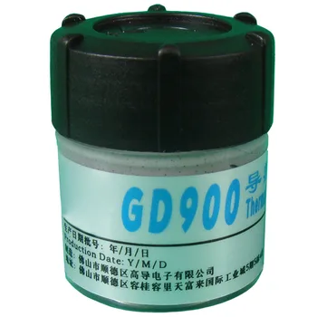 

60G Grey Silicone Compound Thermal Paste Conductive Grease Heatsink For CPU GPU Chipset Notebook Cooling